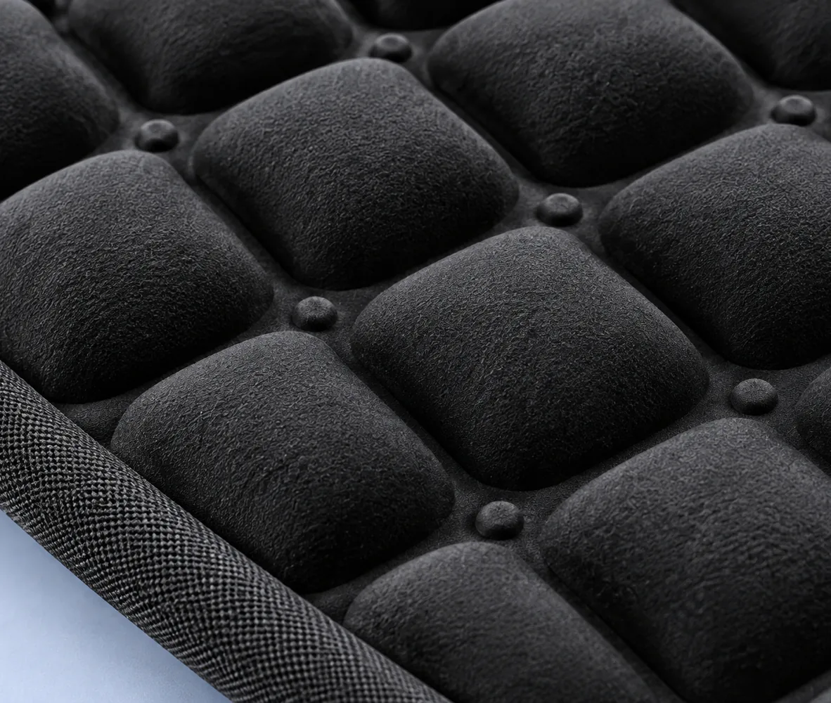 3D Air-Cell Motorcycle Seat Cushion, close-up