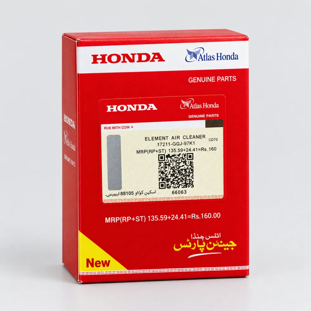 Atlas Honda Genuine Air Cleaner Element CD70