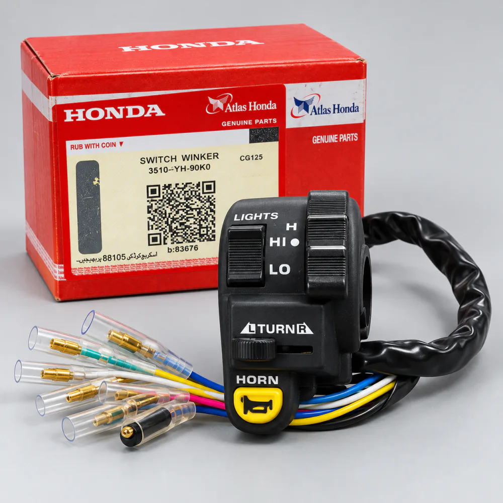 Atlas Honda Genuine Handlebar Switch for Honda CG125