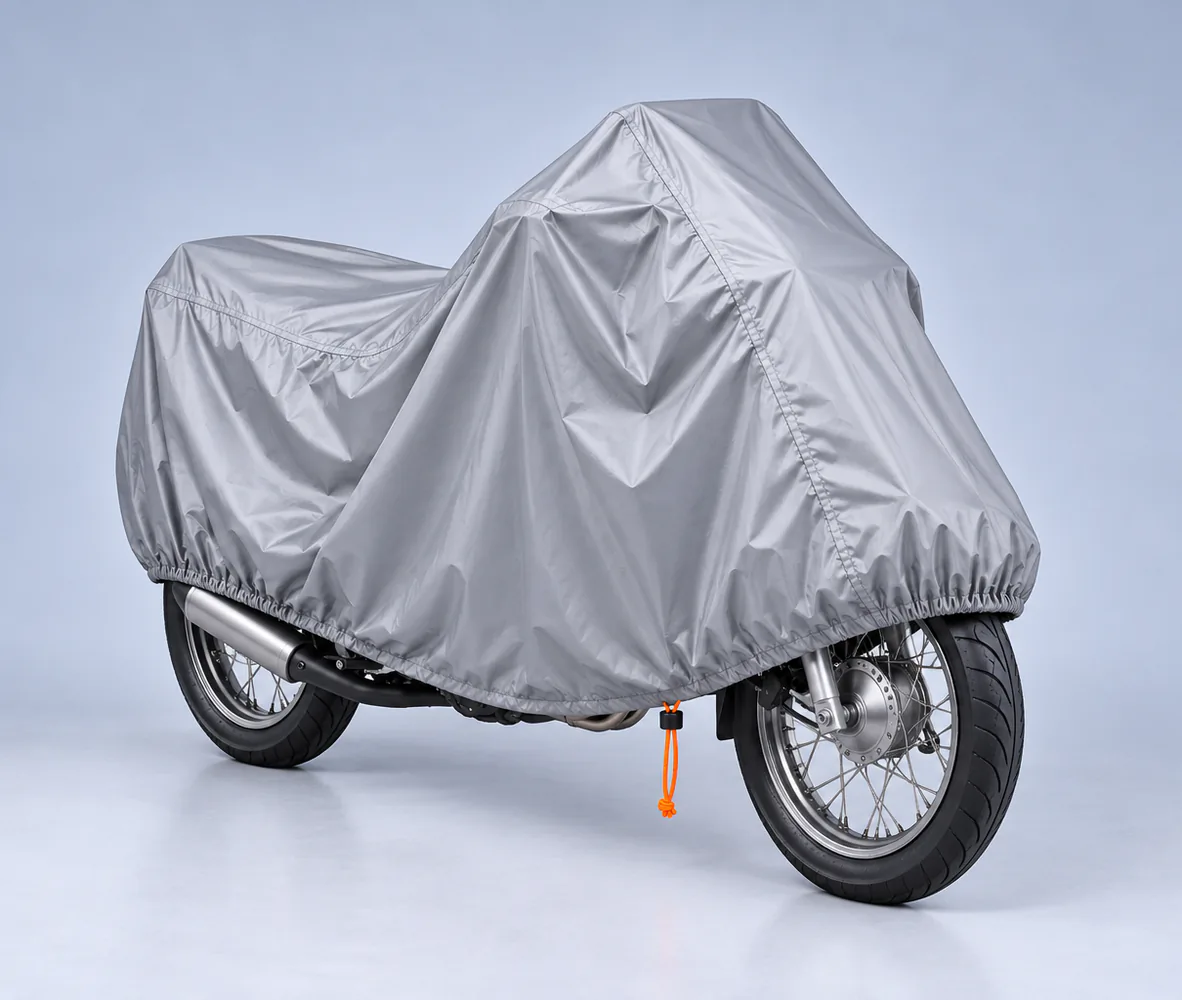 Bike Top Cover for 70cc, 125cc and 150cc Bikes, front view