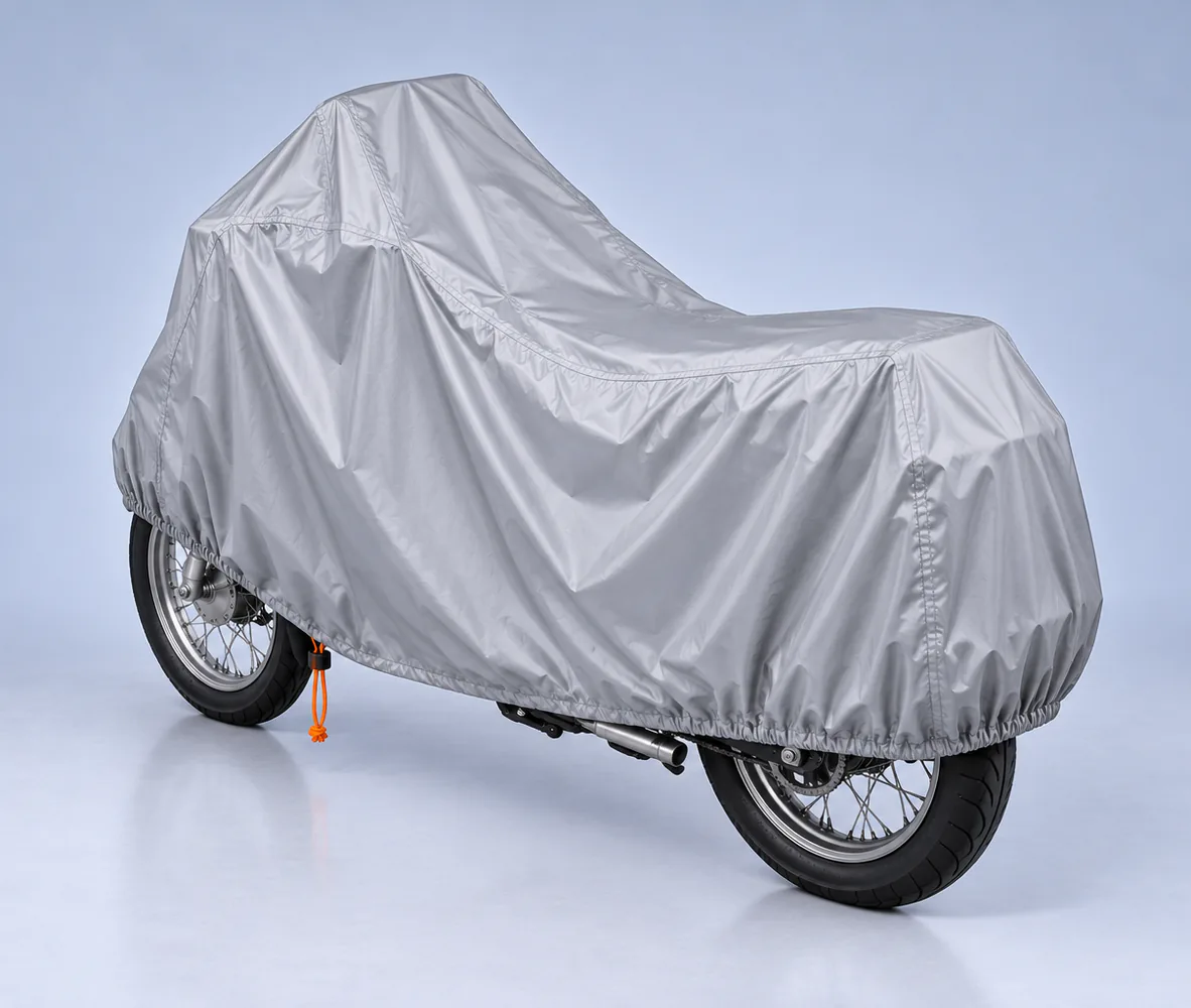 Bike Top Cover for 70cc, 125cc and 150cc Bikes, side view