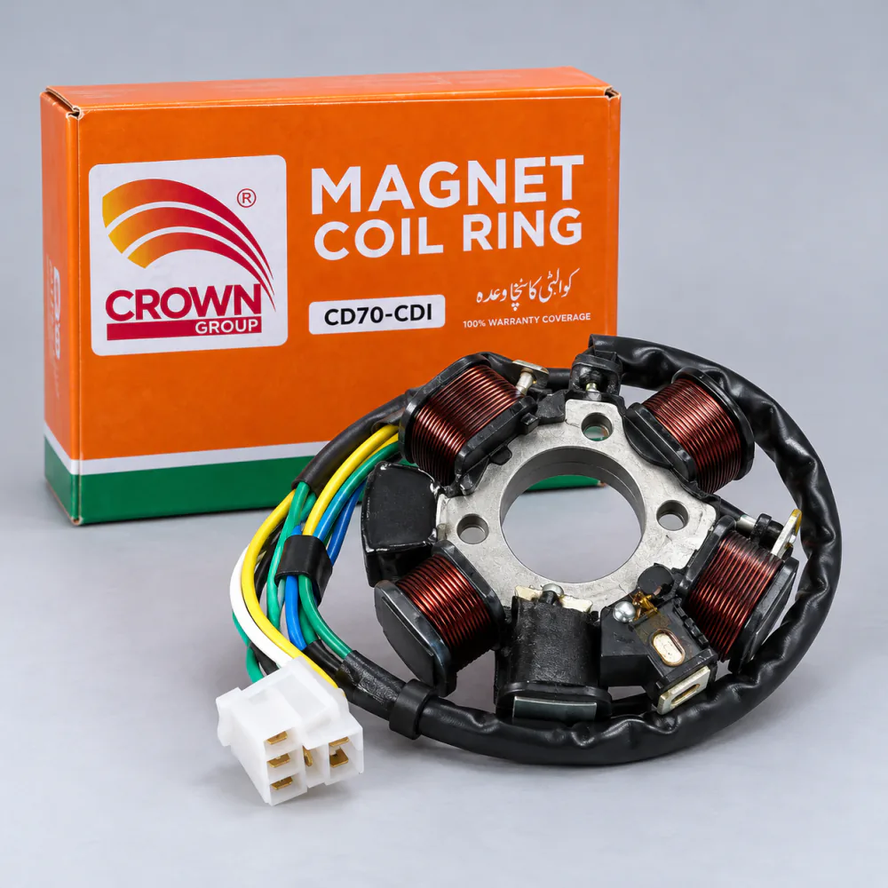 Crown Magnet Coil Ring for Honda CD70