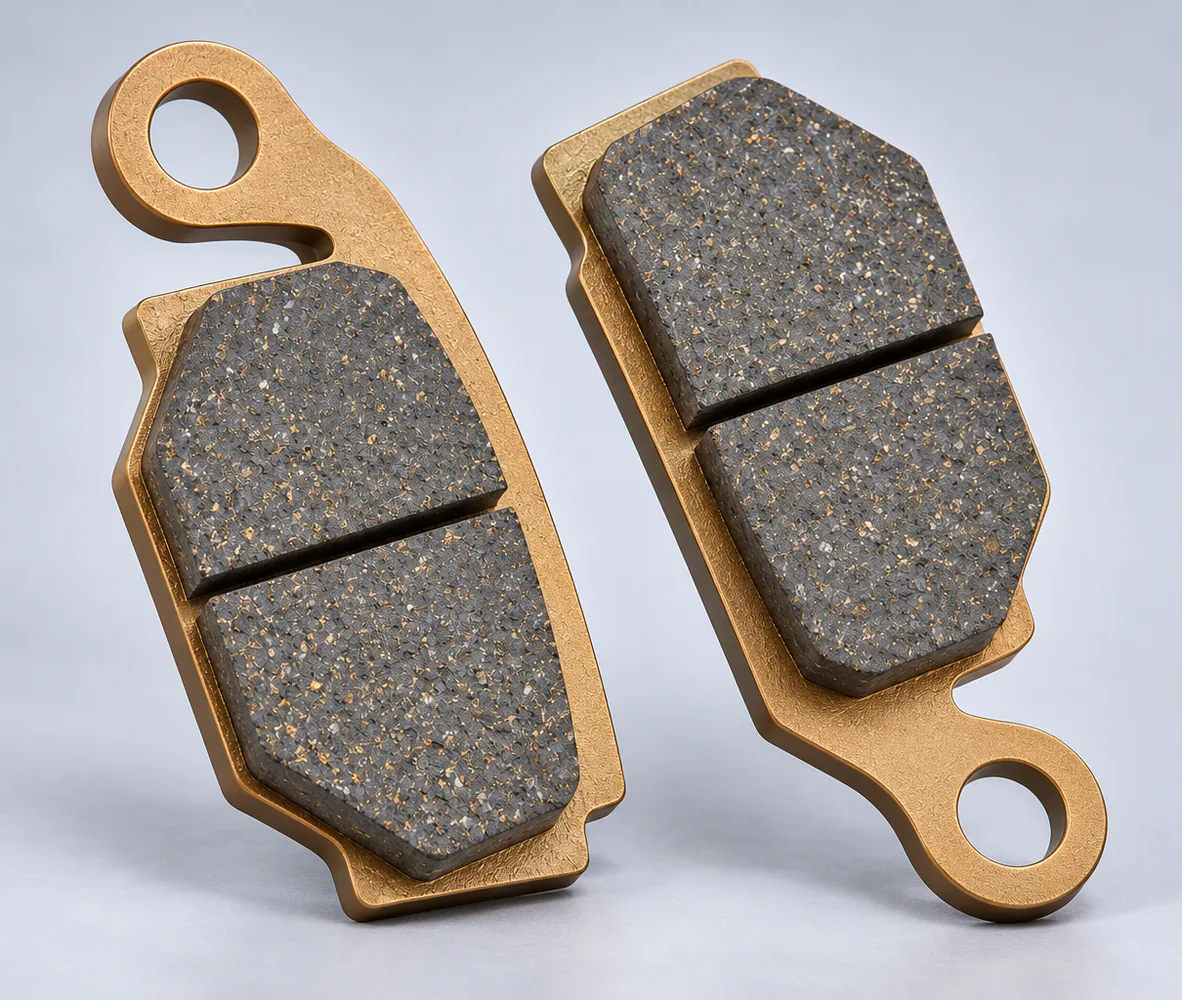 Disc Brake Pads for Suzuki GS150 (YS-3001), front view