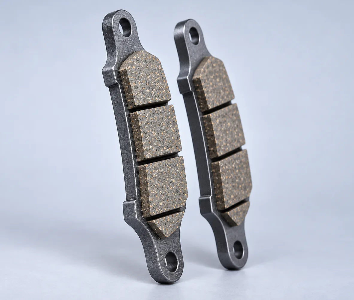King Disc Brake Pads for Yamaha YBR 125, side view