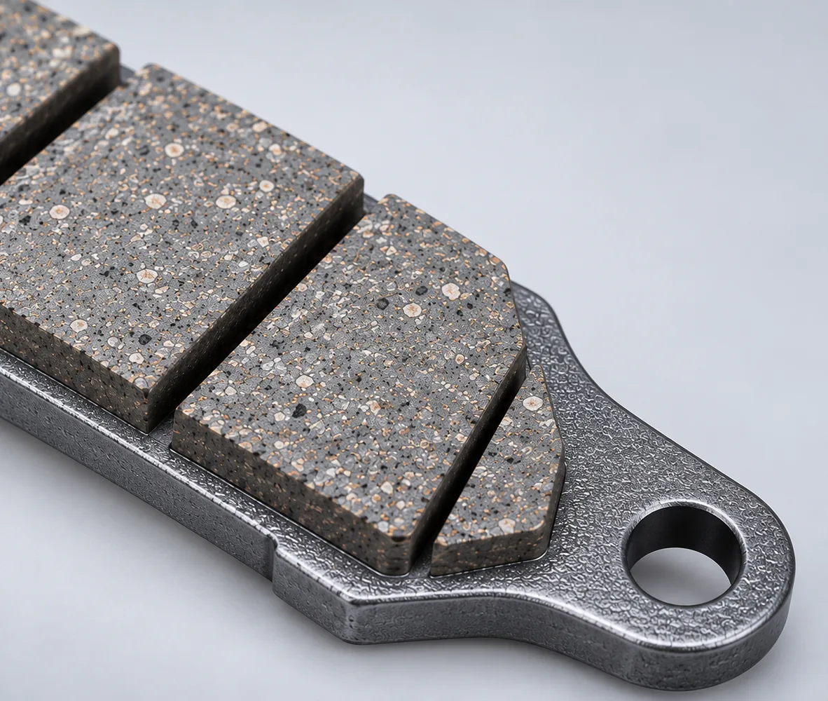 King Disc Brake Pads for Yamaha YBR 125, close-up
