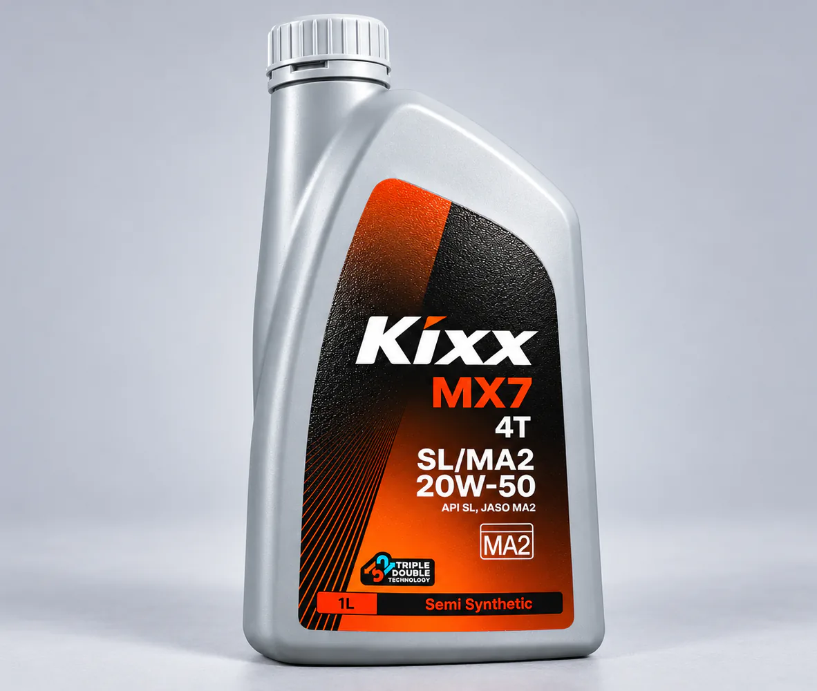 Kixx MX7 4T 20W50 1L, front view