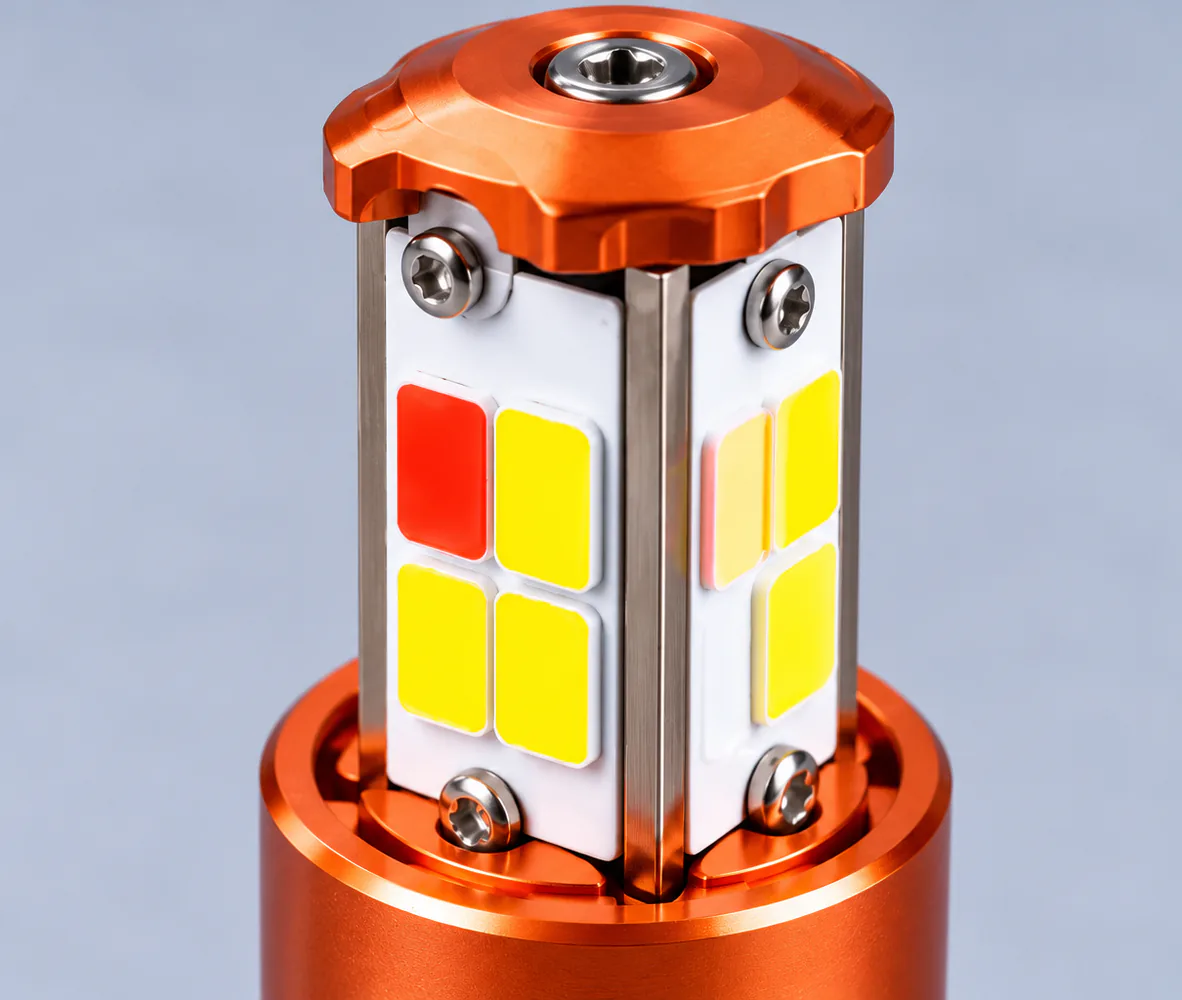 LIU HJG M6 Plus LED Headlight Bulb, close-up