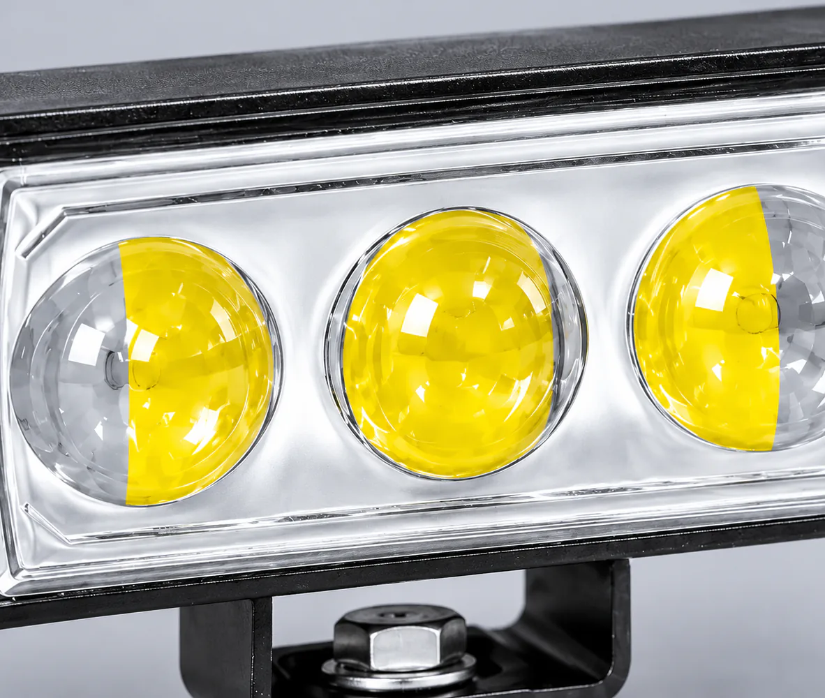 NS TF-134 3-LED Fog Light 20W, close-up