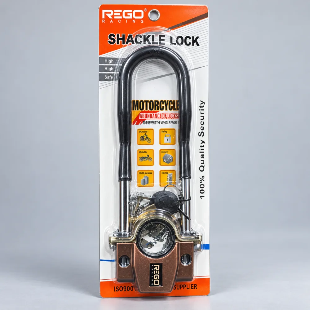 REGO Racing Motorcycle Shackle Lock