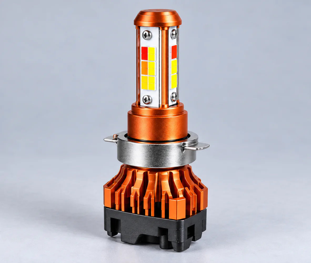 REGO Racing M4 LED Headlight Bulb 30W, front view