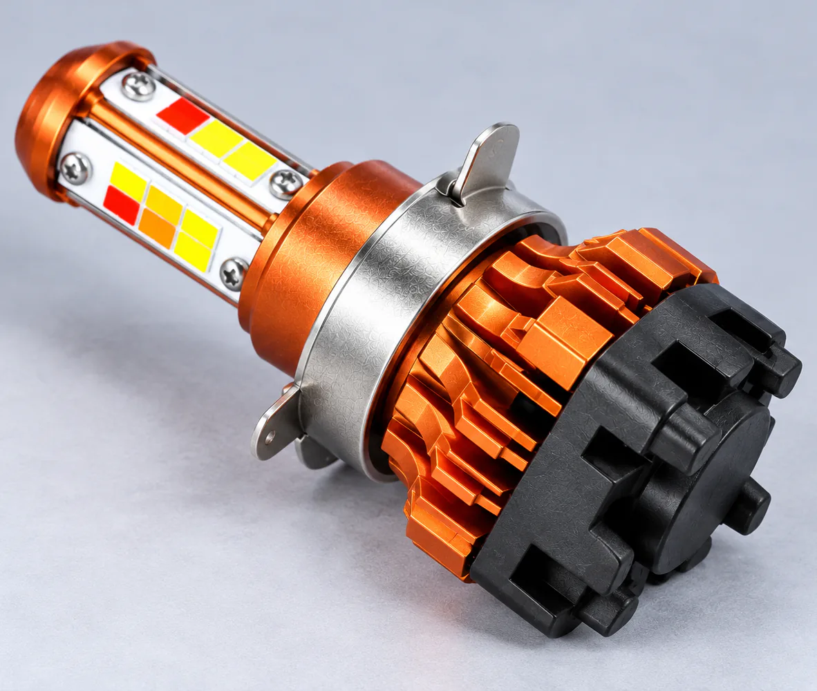 REGO Racing M4 LED Headlight Bulb 30W, side view