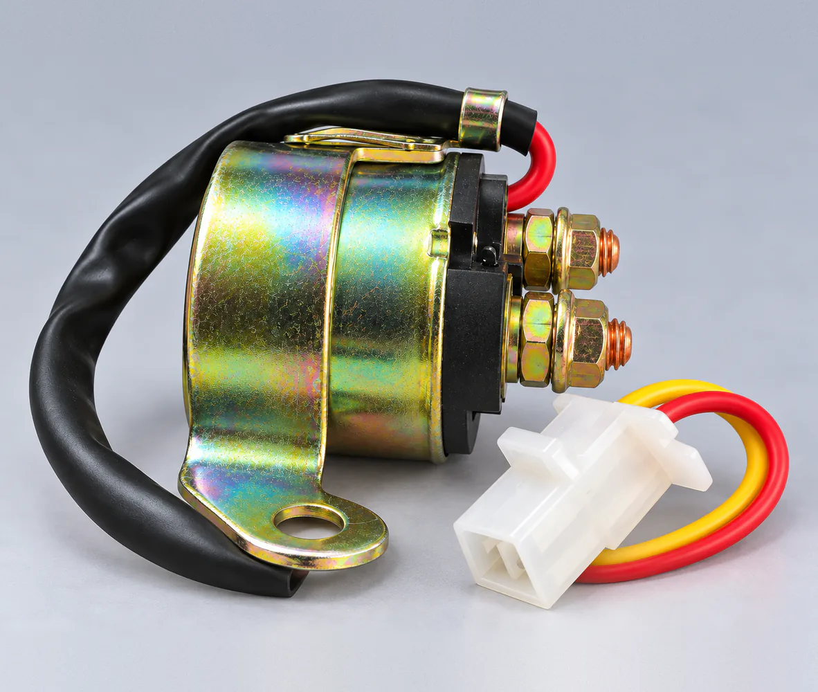 Self Start Relay for Honda CG 125, side view