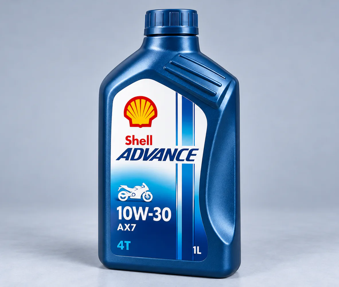 Shell Advance AX7 10W30 1L, front view