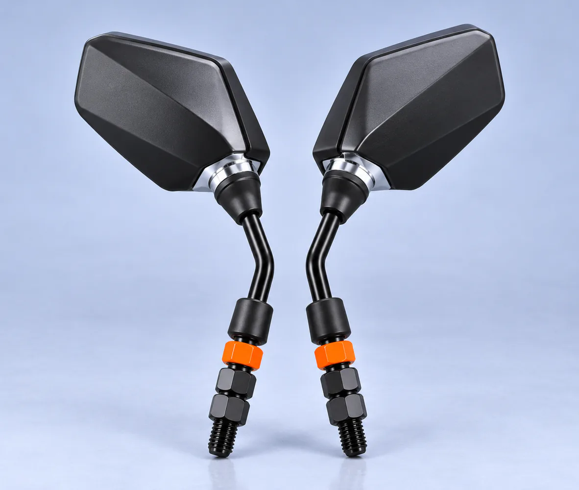 Side Mirror Set for Honda CG150 and CB150F, side view