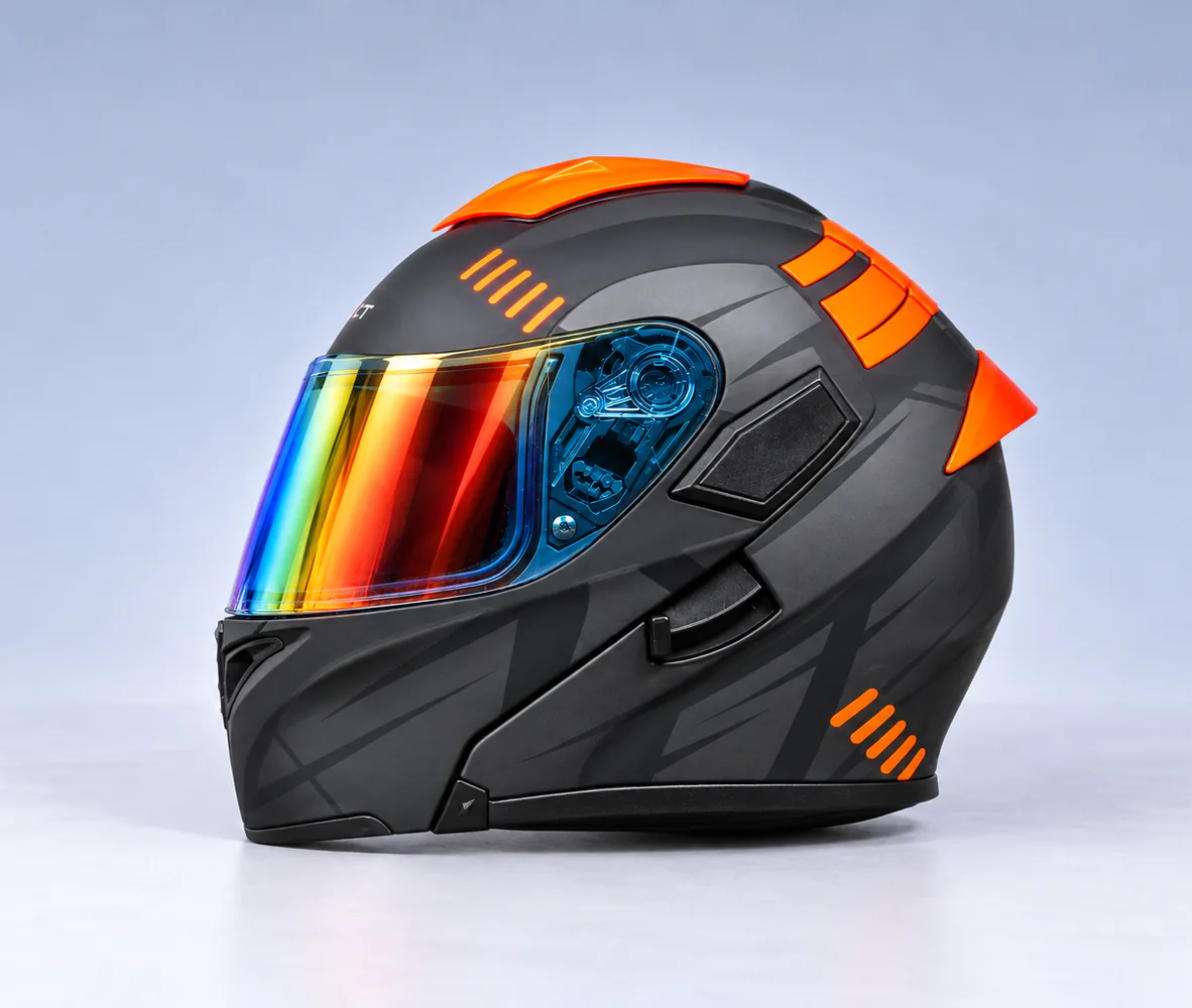 Vector VT-254 Prime Modular Helmet, Hunter, side view