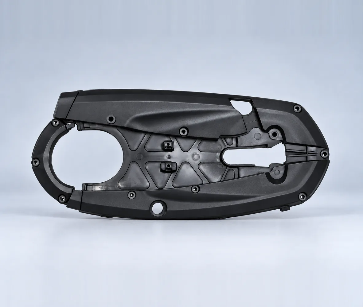 Yamaha Genuine Chain Case for Yamaha YBR 125, side view