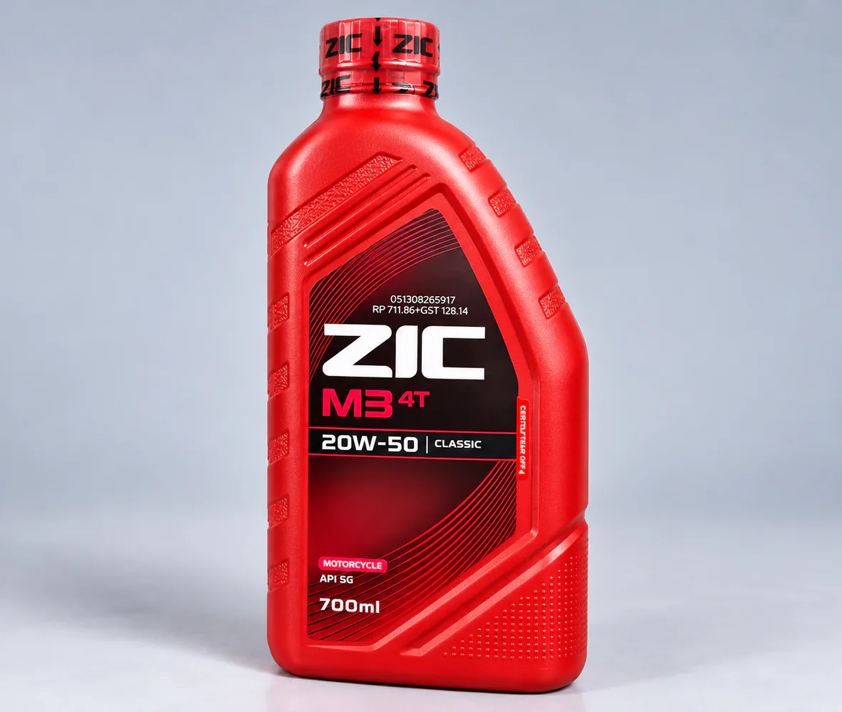 ZIC M3 4T 20W50 700ml, front view